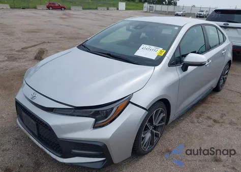 2020 Toyota Corolla Se from USA, damaged, VIN 5YFS4RCE4LP056669